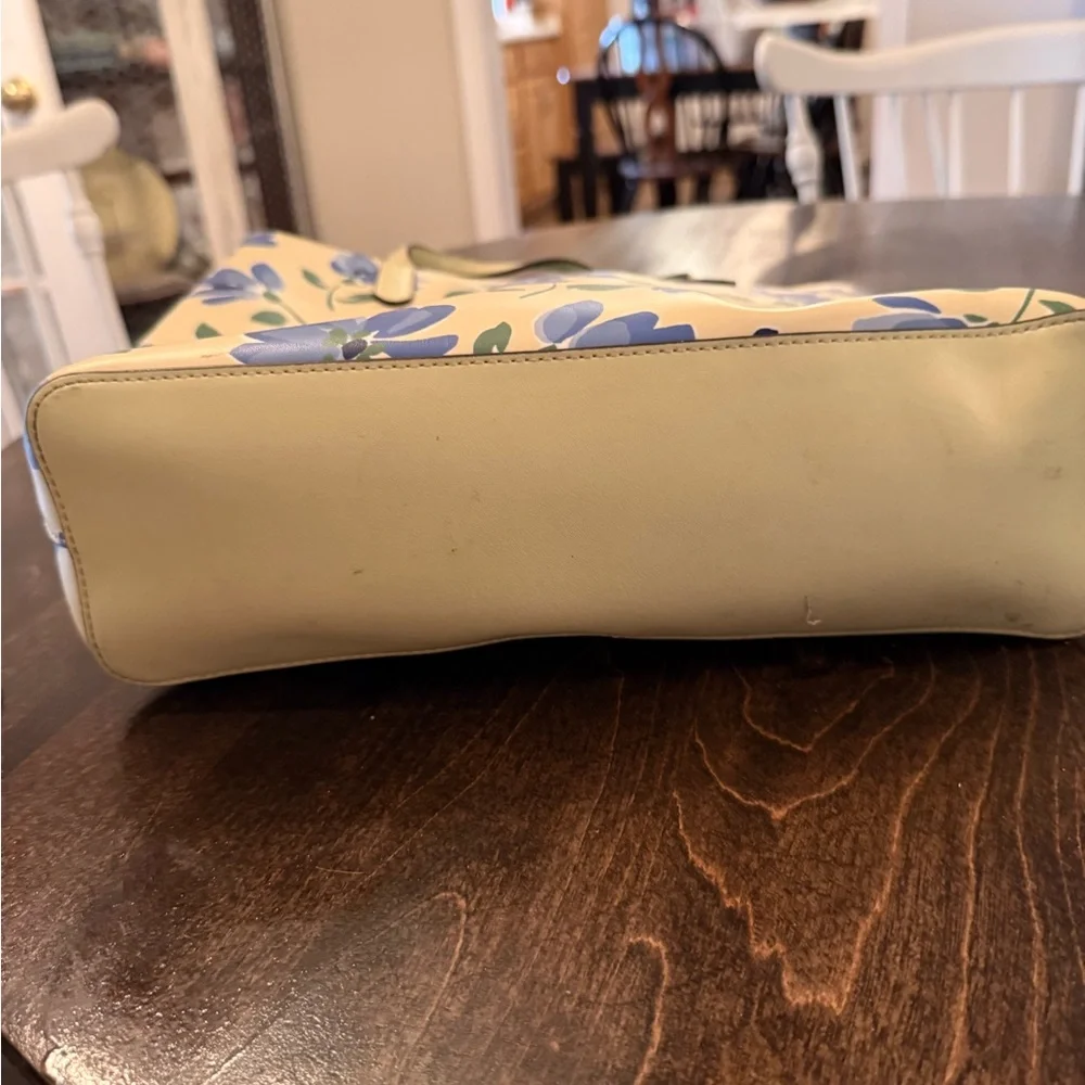 Kate Spade Blue and Green Floral handbag - Picture 3 of 5